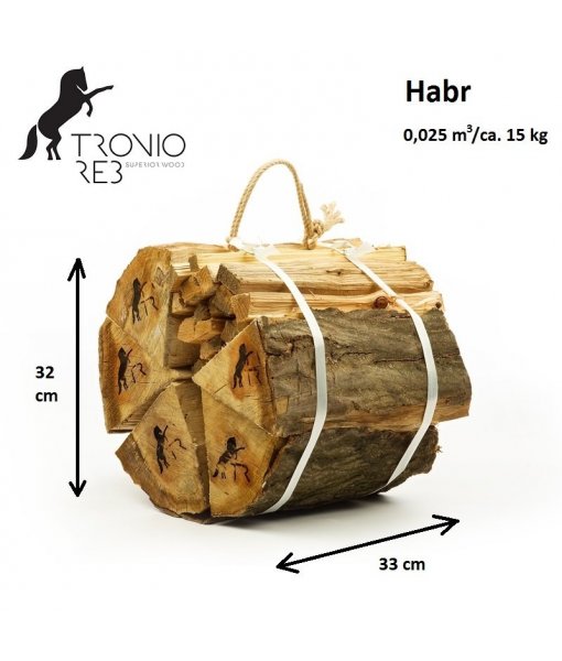 Balíček luxusního dřeva Tronio Reb - 15 kg