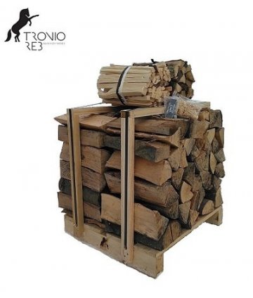 Suché krbové dřevo 0,25 m³ -33cm Jasan - Tronio Reb - paleta economy